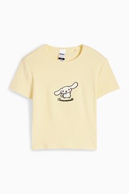 Cinnamoroll - koszulka z krótkim rękawem - w prążki