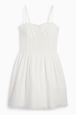 Fit & flare-jurk - Broderie Anglaise