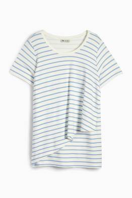Nursing T-shirt - striped