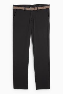 Chinosy z paskiem - regular Fit