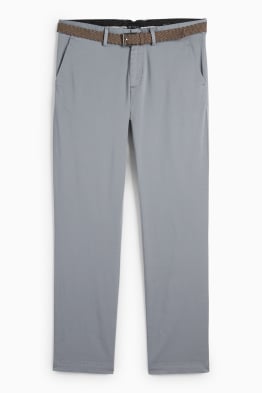 Pantaloni chino con cintura - regular fit