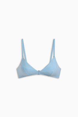 Vrchní díl bikin - s vycpávkami - LYCRA® XTRA LIFE™ - pruhovaný
