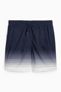 Badeshorts - gestreift