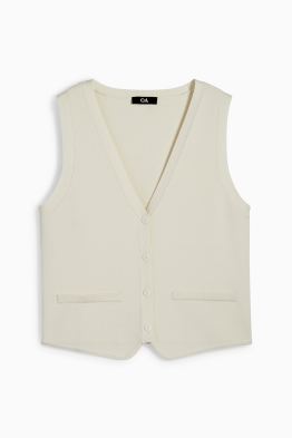 Knitted waistcoat