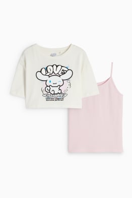 Cinnamoroll - ensemble - T-shirt et top - 2 pièces