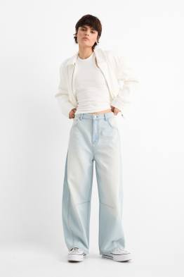 Balloon jeans - mid waist