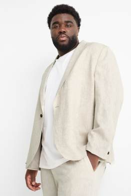 Veste - slim fit - lin mélangé