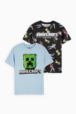 Multipack 2 ks - Minecraft - tričko s krátkým rukávem