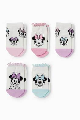 Multipack 5er - Minnie Maus - Socken mit Motiv