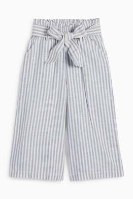 Pantaloni de stofă - cu dungi