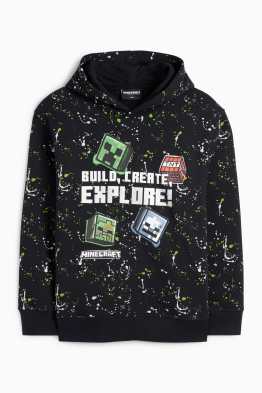 Minecraft - sweat à capuche