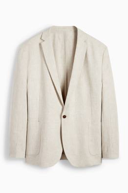 Veste - slim fit - lin mélangé