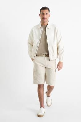 Shorts cargo con cintura