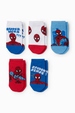 Pack de 5 - Spider-Man - calcetines con dibujo