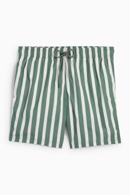 Badeshorts - gestreift
