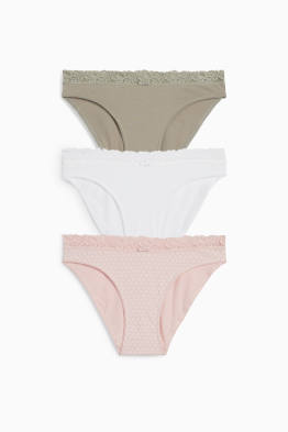Multipack of 3 - knickers