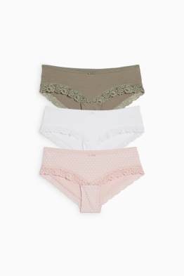 Multipack of 3 - bikinis