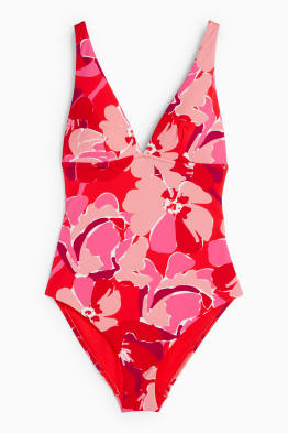 Costume da bagno modellante - imbotto - LYCRA ® XTRA LIFE™ - a fiori