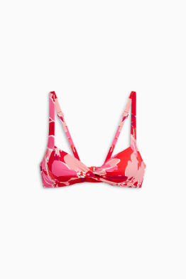 Bikini top - padded - LYCRA® XTRA LIFE™ - floral