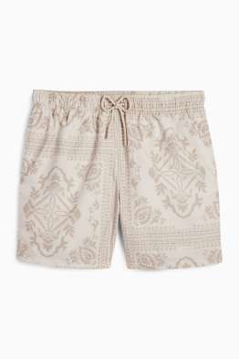 Badeshorts - gemustert