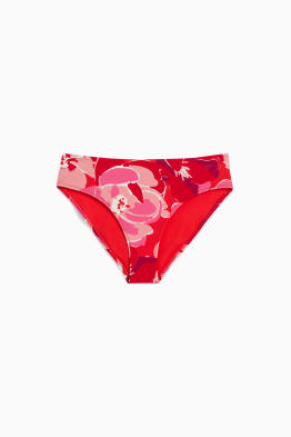 Bikini bottoms - mid waist - LYCRA® XTRA LIFE™ - floral