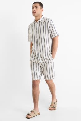Pantalons curts - de ratlles