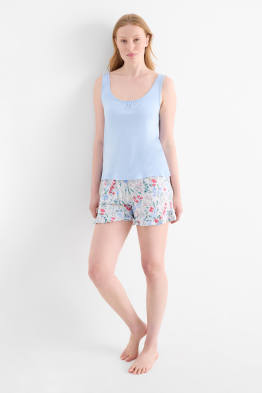 Pyjashort en viscose