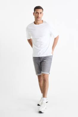 Denim shorts - Flex jog denim - LYCRA®