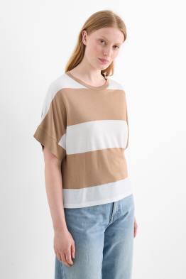 Tricou - regular fit - cu dungi