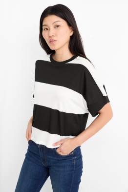 T-shirt - regular fit - a righe