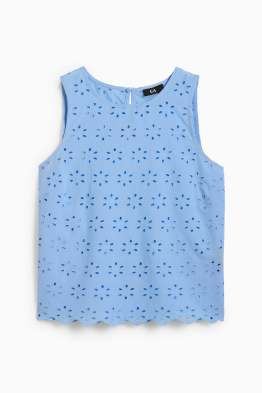Blusentop - Broderie Anglaise
