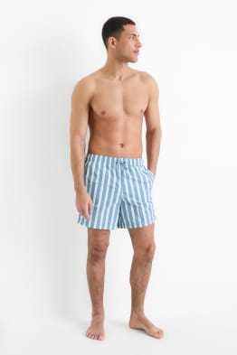 Badeshorts - gestreift