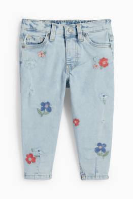 Fleurs - relaxed jean - LYCRA®
