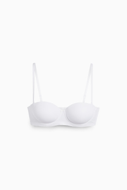 Underwire bra - BALCONETTE - padded - LYCRA®