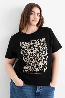 T-shirt con strass - slim fit