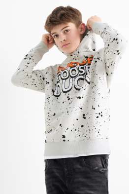 Goose Goose Duck - hoodie - met patroon
