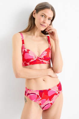 Bikini top - padded - LYCRA® XTRA LIFE™ - floral