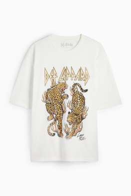 T-shirt - oversize - Def Leppard