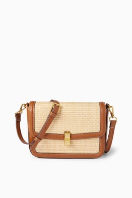 Sac de paille à bandoulière amovible