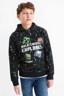 Minecraft - sweat à capuche