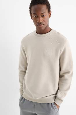 Sweatshirt - strukturiert