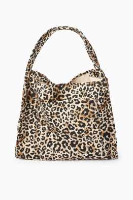 Bossa shopper gran - estampat de lleopard