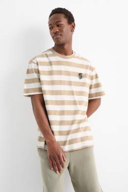 T-shirt - relaxed fit - a righe