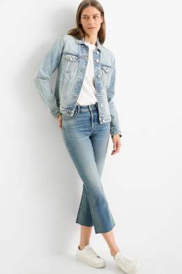Jeans bootcut - vita media
