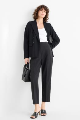 Pantaloni de stofă - talie înaltă - cigarette fit