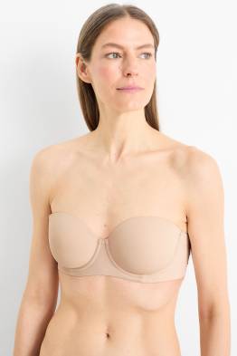 Underwire bra - BALCONETTE - padded - LYCRA®