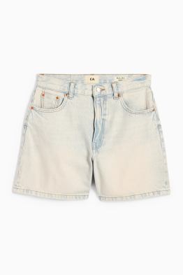 Jeans-Shorts - Mid Waist