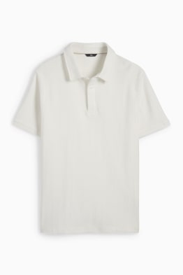 Polo - tessuto tramato