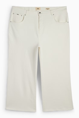 Wide leg jeans - high waist