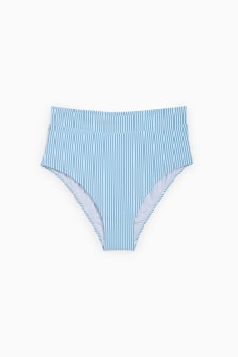 Bikini bottoms - high waist - LYCRA® XTRA LIFE™ - striped